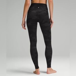 Lululemon Wunder Train Camo Leggings 25”